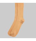 Apricot Fine Ribbed Socks for Men