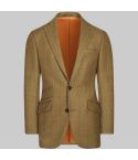 Borders Tweed Herringbone  Mustard  For Men