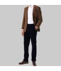 Brown Tweed Check Jacket for Men