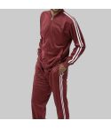 Casual Jogging Set 2 Piece in Burgundy