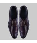 Classic Leather Brogues Burgundy