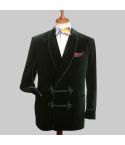 Elegant Green Velvet Jacket