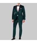 Emerald Velvet Tuxedo Suit for Men