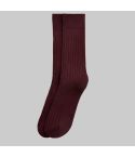 Fig Fine Ribbed Socks for Men
