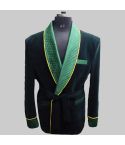 Green Velvet Jacket for Men