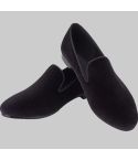 Harpelunde Velvet Loafers Black for Men