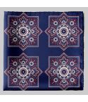 Imperial Ajrak Silk Pocket Square for Men