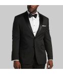 Slim Fit 3 Piece Tuxedo, Black for Men