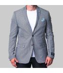 Socrate Hound Grey Blazer for Men