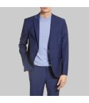 Solid-Extra-Trim-Wool-Blend-Sport Jacket
