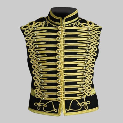 Adam Ant Military Waistcoat Jacket for Men