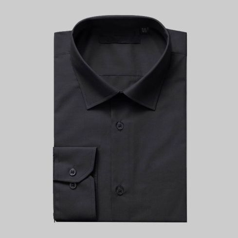 Black Formal Dress Shirt