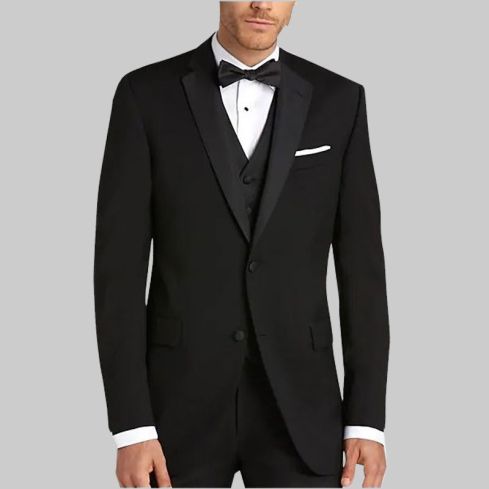 Black Notch Slim Fit Tuxedo, Jacket