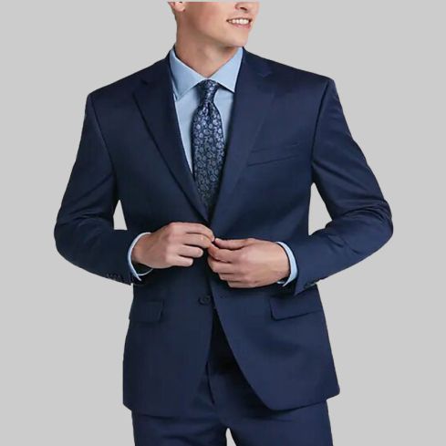 Classic Fit 3 Piece Suit ‘ Blue