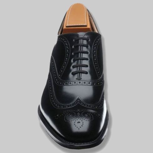 Ghillie Brogues Black-Premium Quality for Men