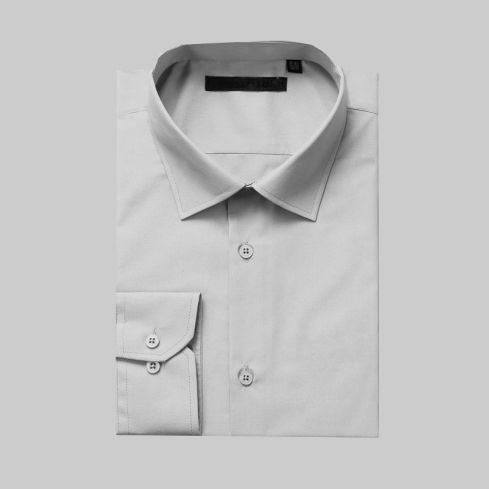 Grey Formal Dress Shirt