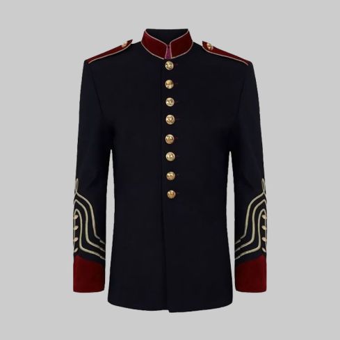 Military Style Lace Coat